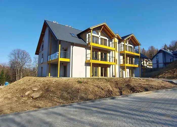 Apartment Izerski Widok - Z Tarasem, Osada Gorska *